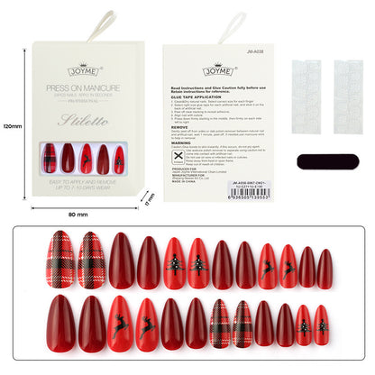 Christmas Nails Nail Tip Wear Supplies