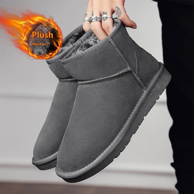 Women's Velvet Warm Soft Soled Bread Cotton Shoes