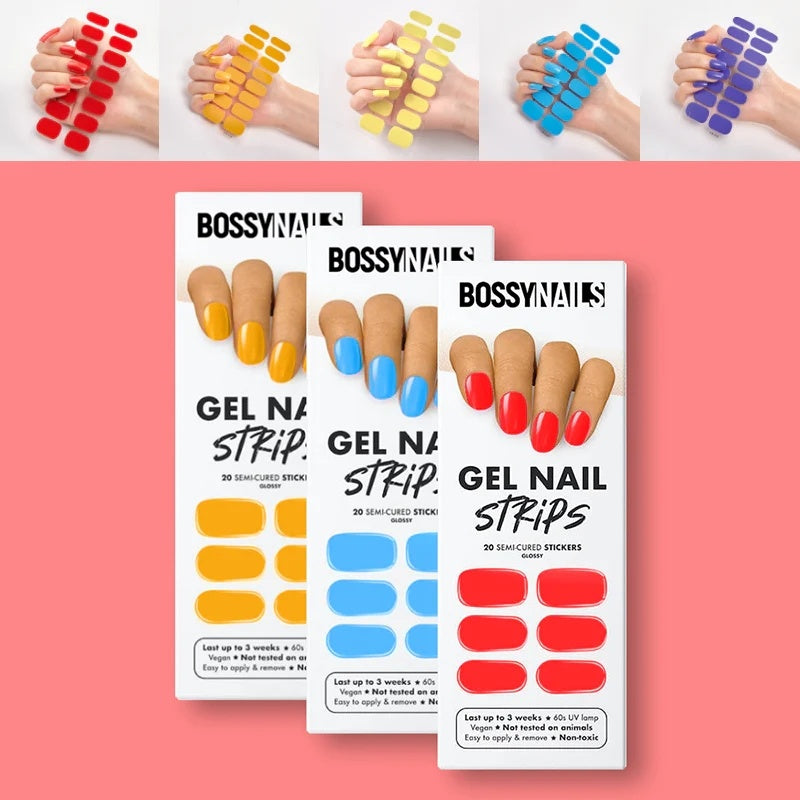 Nail Sticker Letter Color Nail Art Sticker Full Sticker